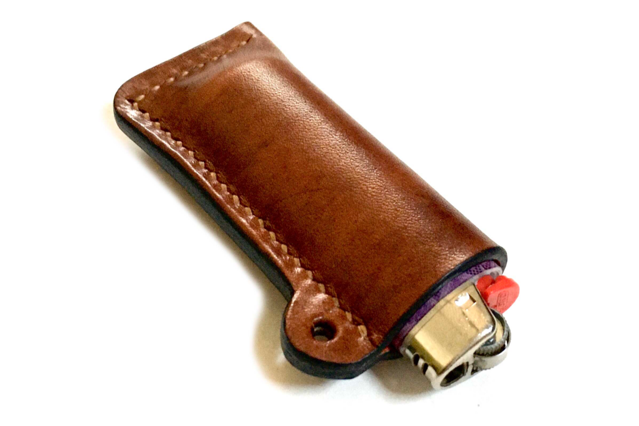 Lighter Pouch Made to Fit BIC Lighter Sleeve Leather Lighter